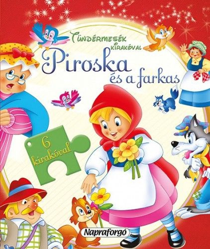 Tündérmesék kirakóval - Piroska és a farkas