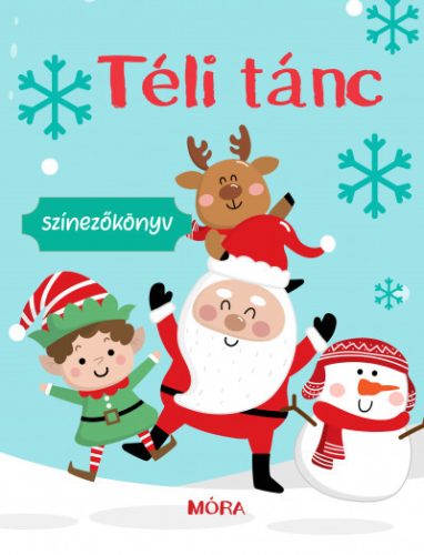 Téli tánc - színezőkönyv