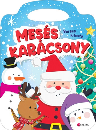 Mesés karácsony - Verses kifestő