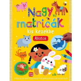 Nagy matricák kis kezekbe - Állatok