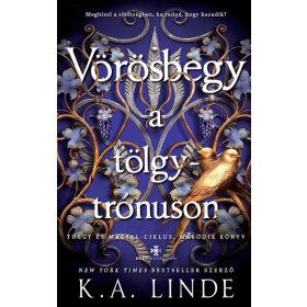 Vörösbegy a tölgytrónuson - Éldekorált