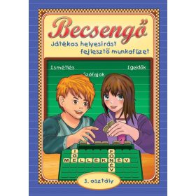   Becsengő - Játékos helyesírást fejlesztő munkafüzet - 3. osztályosok részére