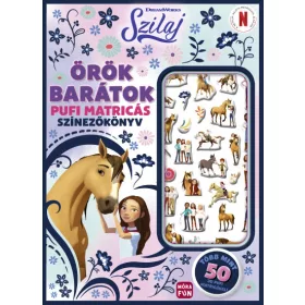 Szilaj - Örök barátok - Pufi matricás színezőkönyv