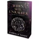 When She Unravels – Valentina menedéke - Éldekorált kiadás