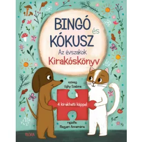   Bingó és Kókusz - Az évszakok - Saját fejlesztésű puzzle könyv