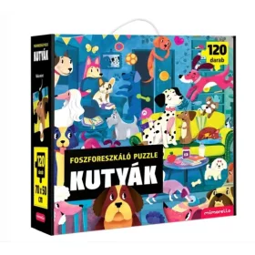 Kutyák - Foszforeszkáló puzzle