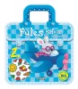 Füles kifestő matricákkal - 2. Repülő