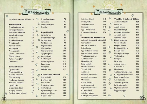 Mindent tudni akarok - Bűvészkönyv