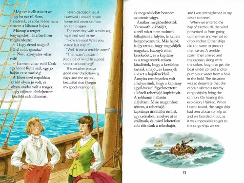 Klasszikusok magyarul-angolul: Robinson Crusoe