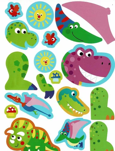 Kedvenceink matricásfüzete - Dinoszauruszok