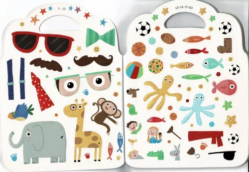 My Fun Colouring Backpack with Stickers - Boys