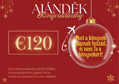 €120 Ajándék könyvutalvány