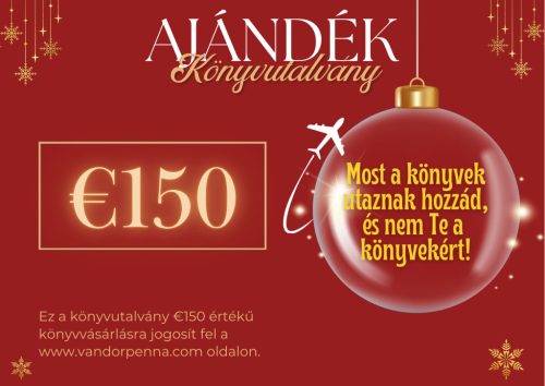 €150 Ajándék könyvutalvány