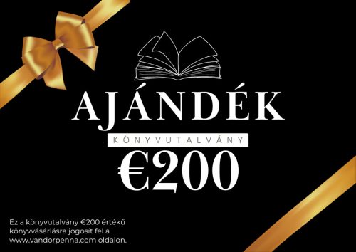 €200 Ajándék könyvutalvány 