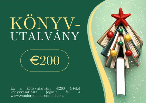 €200 Ajándék könyvutalvány 