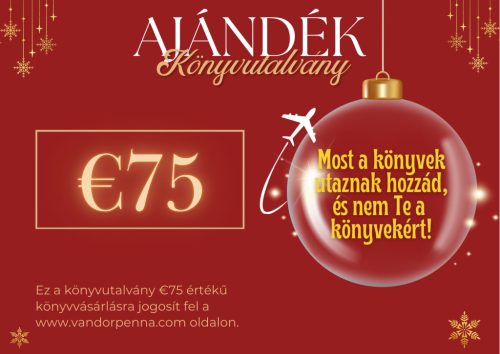 75€ Ajándék könyvutalvány